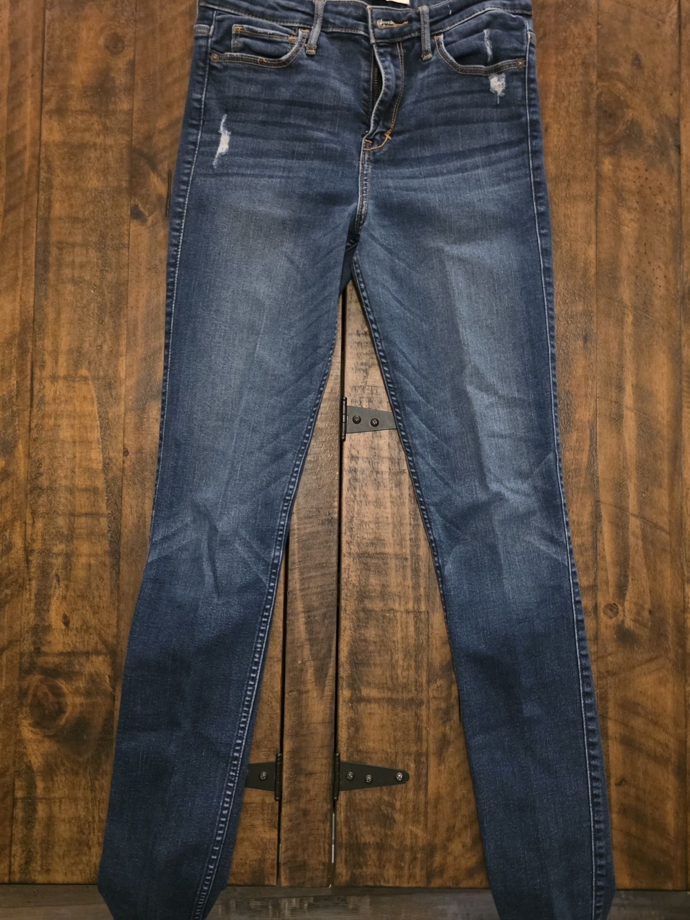 Abercrombie & Fitch Dark Blue Skinny Jeans
